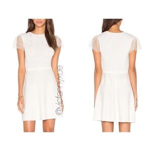 Red Valentino knit dress xs